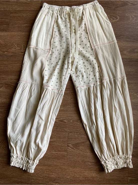 POL Pants - NWOT POL Cream Cropped Harem Pants with Drawstring